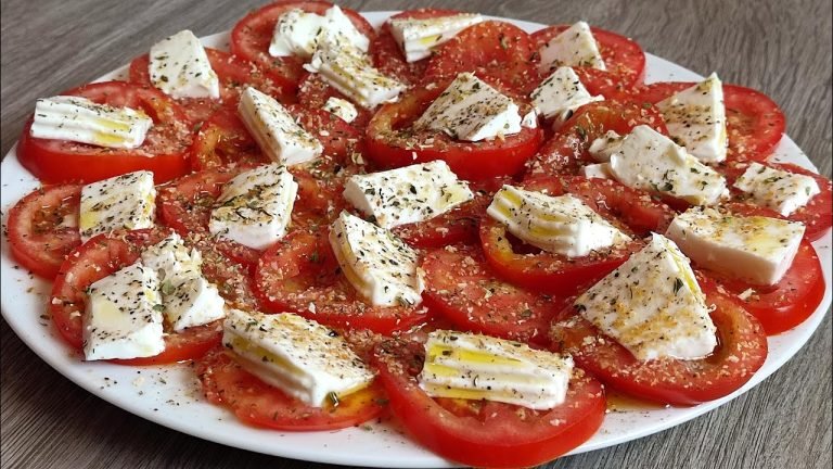 Receta De Ensalada De Queso Fresco Y Tomate Actualizado Diciembre