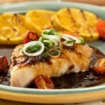Receta de Salm&oacute;n L&eacute;ku&eacute; con verduras
