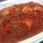 Pollo en pepitoria con patatas puente nuevo