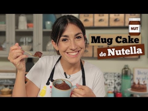 Receta de Mug cake de Nutella