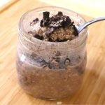 Receta de Tarta de galletas flan y chocolate