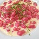 Receta de Macarrones con salsa de leche