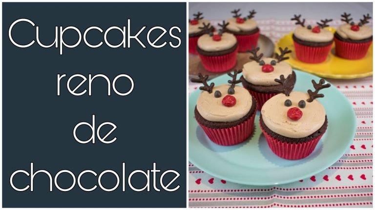 Receta de Muffins navideños Reno