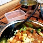 Receta de Consom&eacute; de pollo al curry