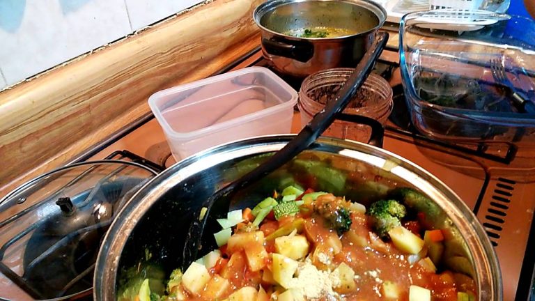 Receta de Sopa de verduras con jengibre