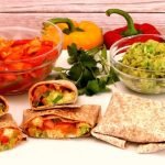 Receta de Brocheta de cordero arabesca con arroz blanco al horno