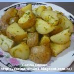 Receta de Patatas al horno con pesto 8 Receta de Patatas al horno con pesto