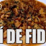 Receta de fideos tricilor
