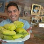 Receta de Canapes de gambas salados