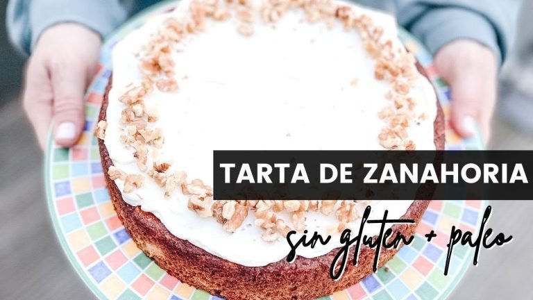 Receta de Tarta de zanahoria y coco paleo