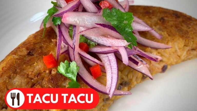 Receta de Tacu tacu de frejoles