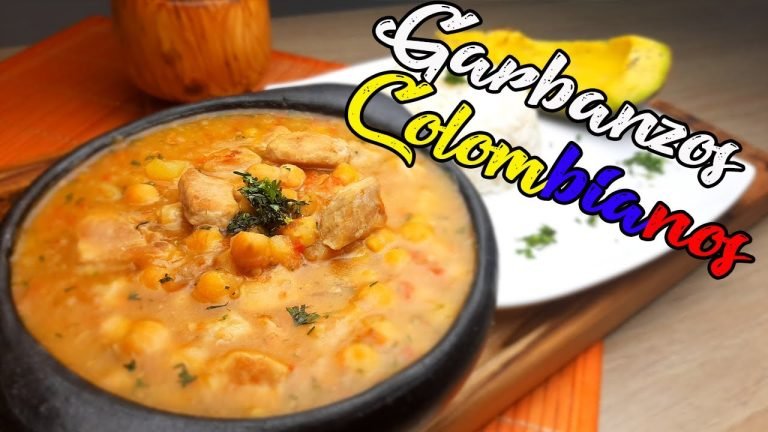 Receta de garbanzos paisas