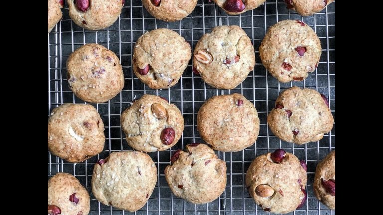 Receta de Galletas saladas con cacahuetes