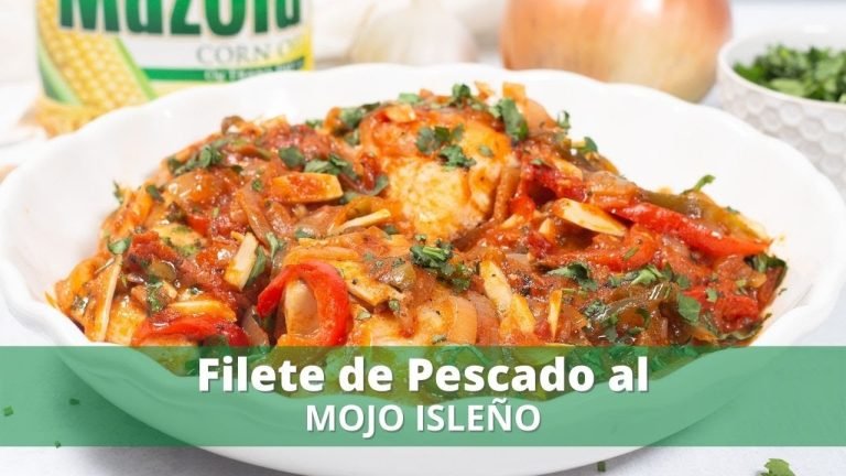 Receta de Camarones al mojo isleño