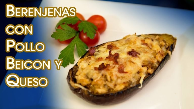 Receta de Berenjenas rellenas sin bechamel