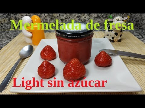 Receta de Mermelada de fresa sin azúcar