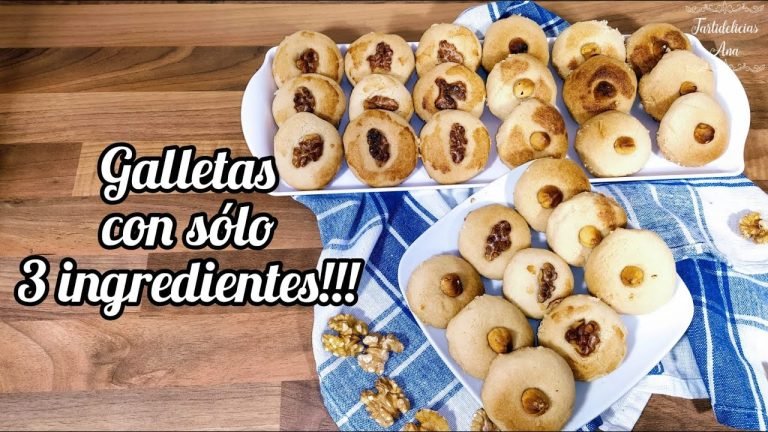 Receta de Galletas fáciles sin levadura