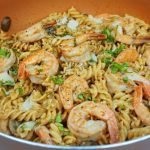 Receta de Pasta con pollo y verduras al horno