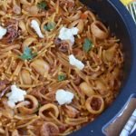 Receta de Pasta con shiitake y nata