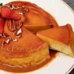 Receta de Tarta de galletas flan y chocolate