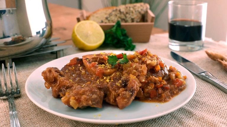Receta de Osobuco de ternera a la milanesa