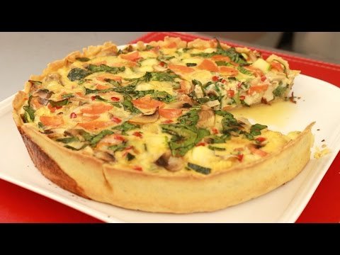 Receta de Quiche de verduras