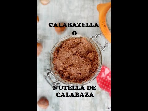 Receta de Nutella vegana con calabaza