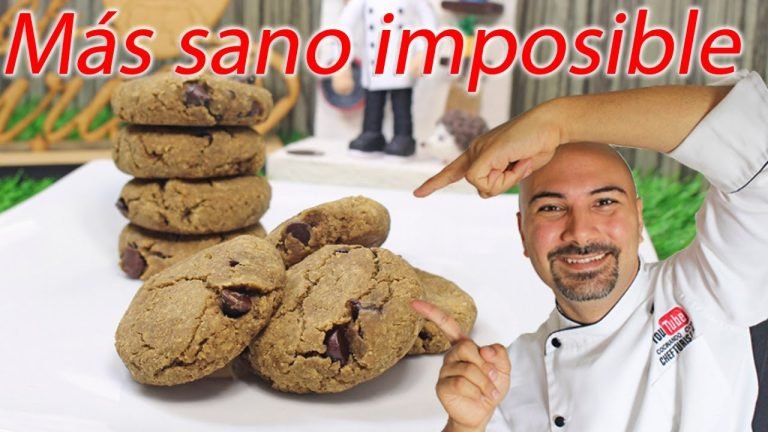 Receta de Galletas de garbanzos y chocolate