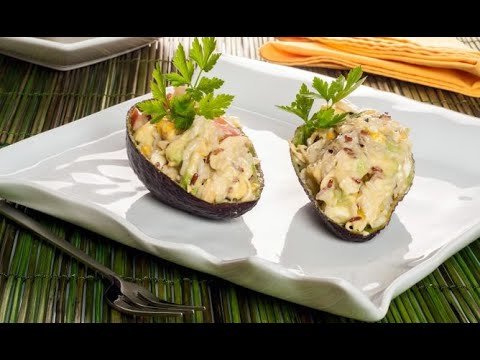 Receta de Aguacates rellenos con arroz