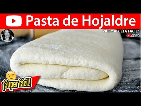 ▷ Receta de Pasta de medio hojaldre | Actualizado junio 2023