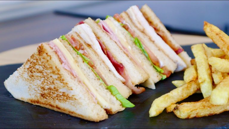 Receta de Club sándwich