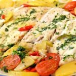 Receta de Mero al horno a la mallorquina