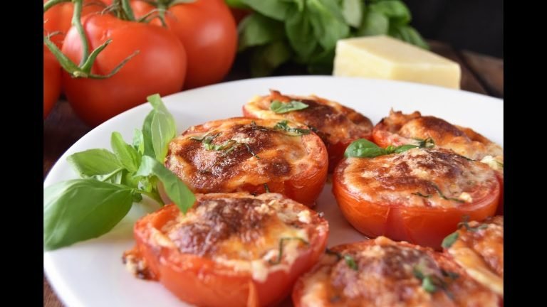 Receta de Tomates asados a la italiana