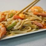 Receta de Pasta con espinacas y aguacate