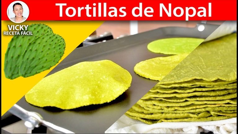 ▷ Receta de Tortillas de nopal | Actualizado junio 2023