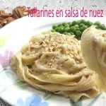 Receta de Espaguetis con salsa de setas