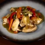 Receta de Alitas de pollo con salsa barbacoa y miel