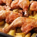 Receta de Pollo con lim&oacute;n y cebolla al horno
