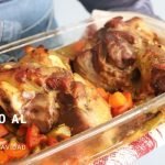 Receta de Carne rellena asada