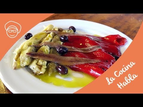 Receta de Escalivada con anchoas