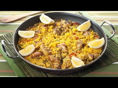 Receta de Paella de habichuelas