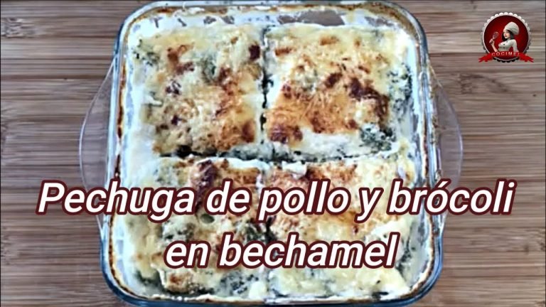 Receta de Lasaña de pollo con zanahoria y brécol