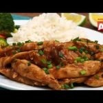 Receta de Pollo asado con salsa de mango