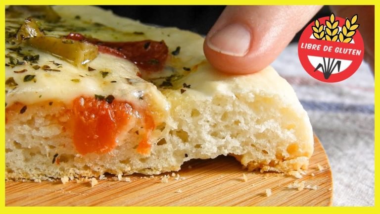 Receta de Pizza sin gluten con premezcla