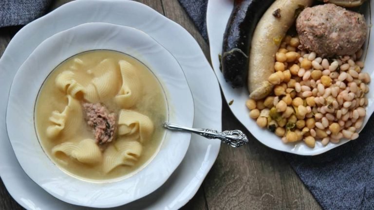 Receta de Sopa de galets catalana