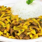 Receta de Guiso de gallo al vino