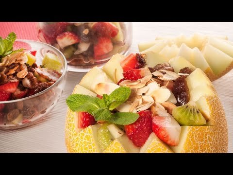 Receta de Postre de melón con requesón