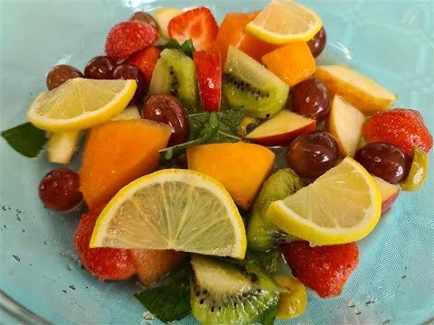Receta de Ensalada de frutas con azúcar y limón