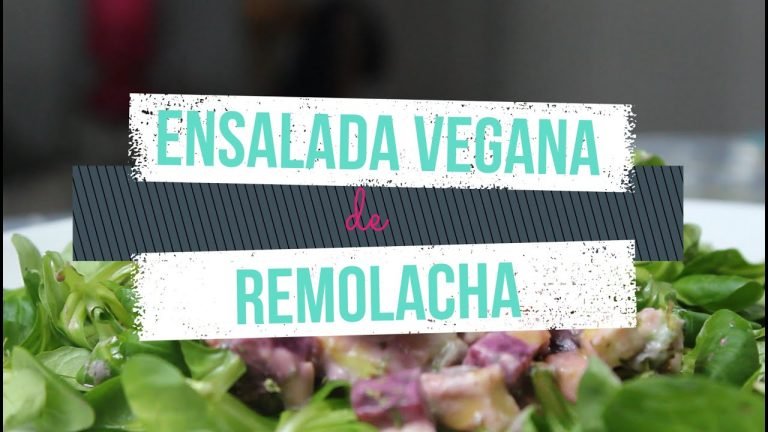 Receta de Ensalada de remolacha vegana