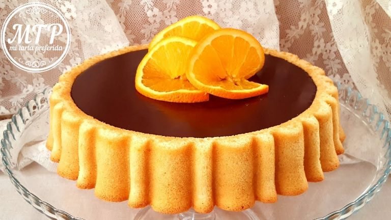 Receta de Tarta chocolate y naranja paso a paso